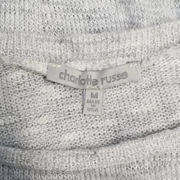 Charlotte Russe Gray Pastel Tribal Elephant Shirt - Picture 6 of 6